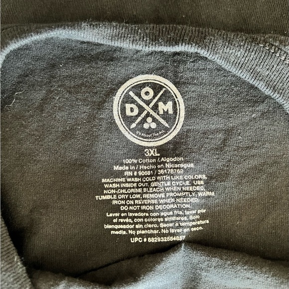 XXXL Black “Good Vibes Only” t-shirt - Picture 2 of 6